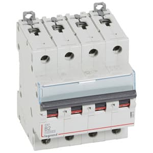 Legrand DX3 Автоматический выключатель 4P 2A (B) 10kA/16kA 409059 — миниатюра 2