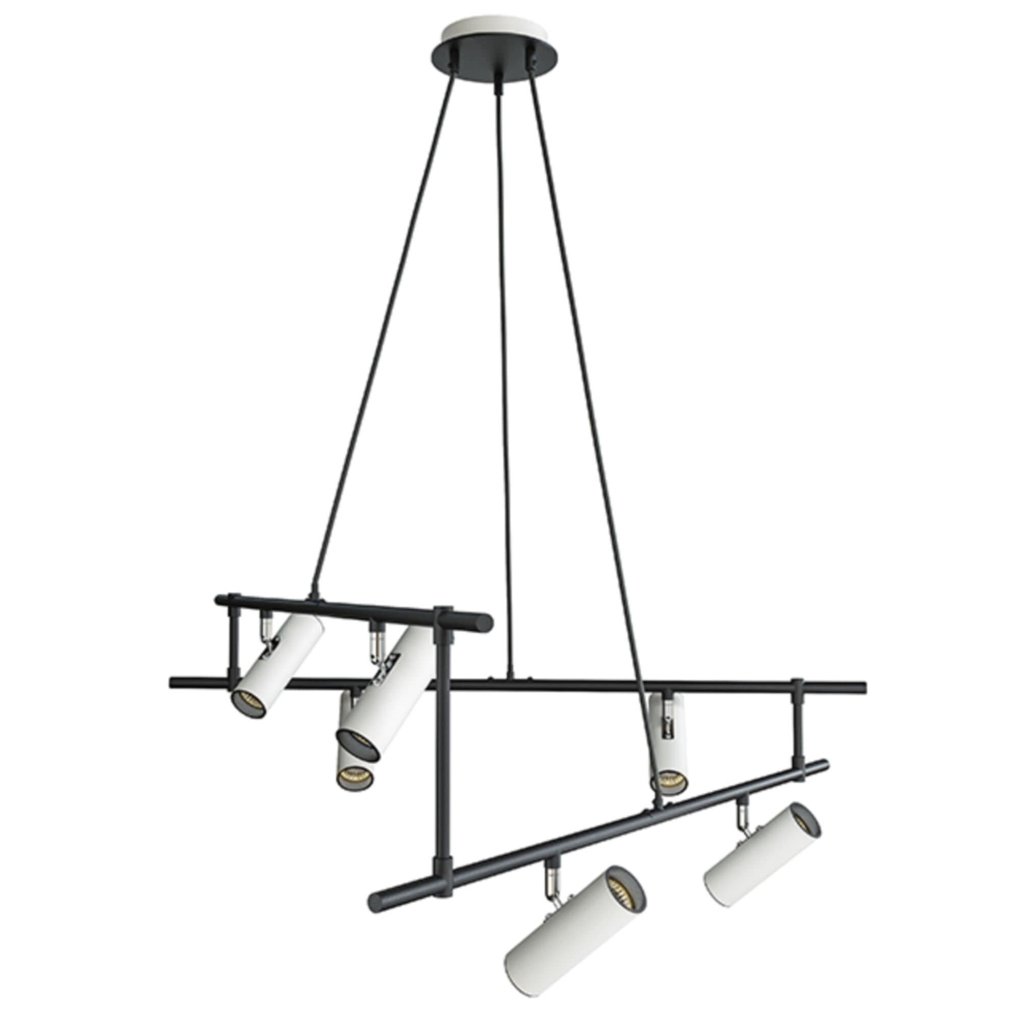 Maytoni Technical Черно-белый Светильник подвесной MOD128PL-12WB — миниатюра 3