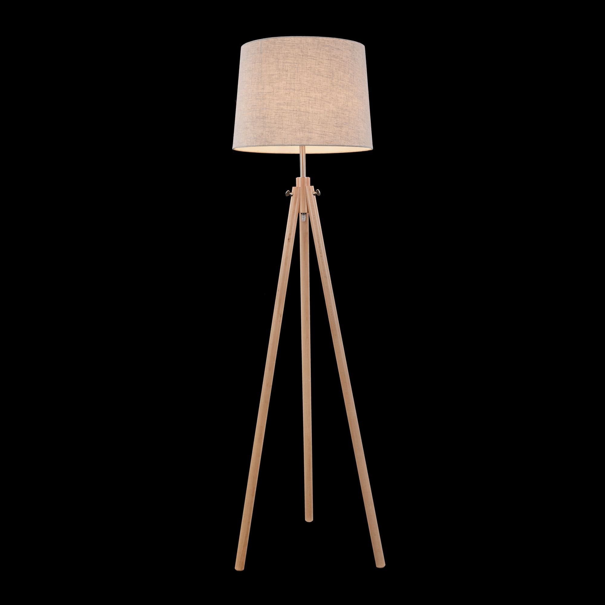 Maytoni Table & Floor Calvin Коричневый Торшер 1xE27 60W Z177-FL-01-BR — миниатюра 2