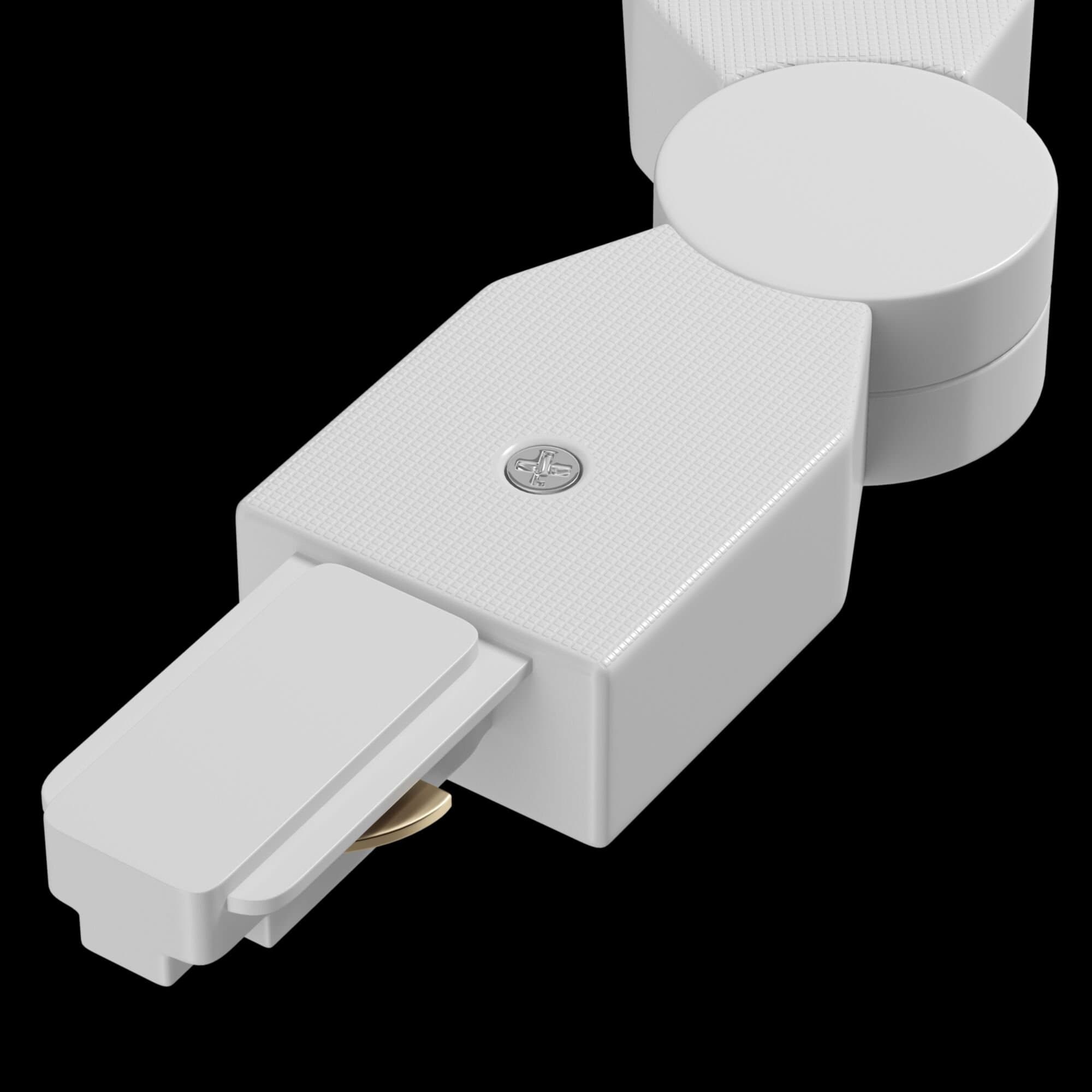 Maytoni Single phase track system Accessories for tracks Белый Аксессуар для трекового светильника TRA001CS-11W — миниатюра 3