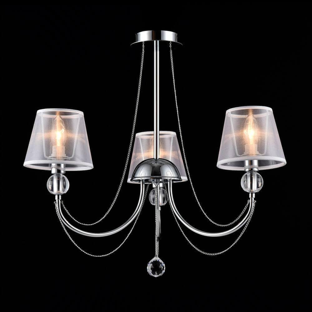 Freya Modern Beverly Хром Люстра E14 40W FR5661-PL-03-CH — миниатюра 8