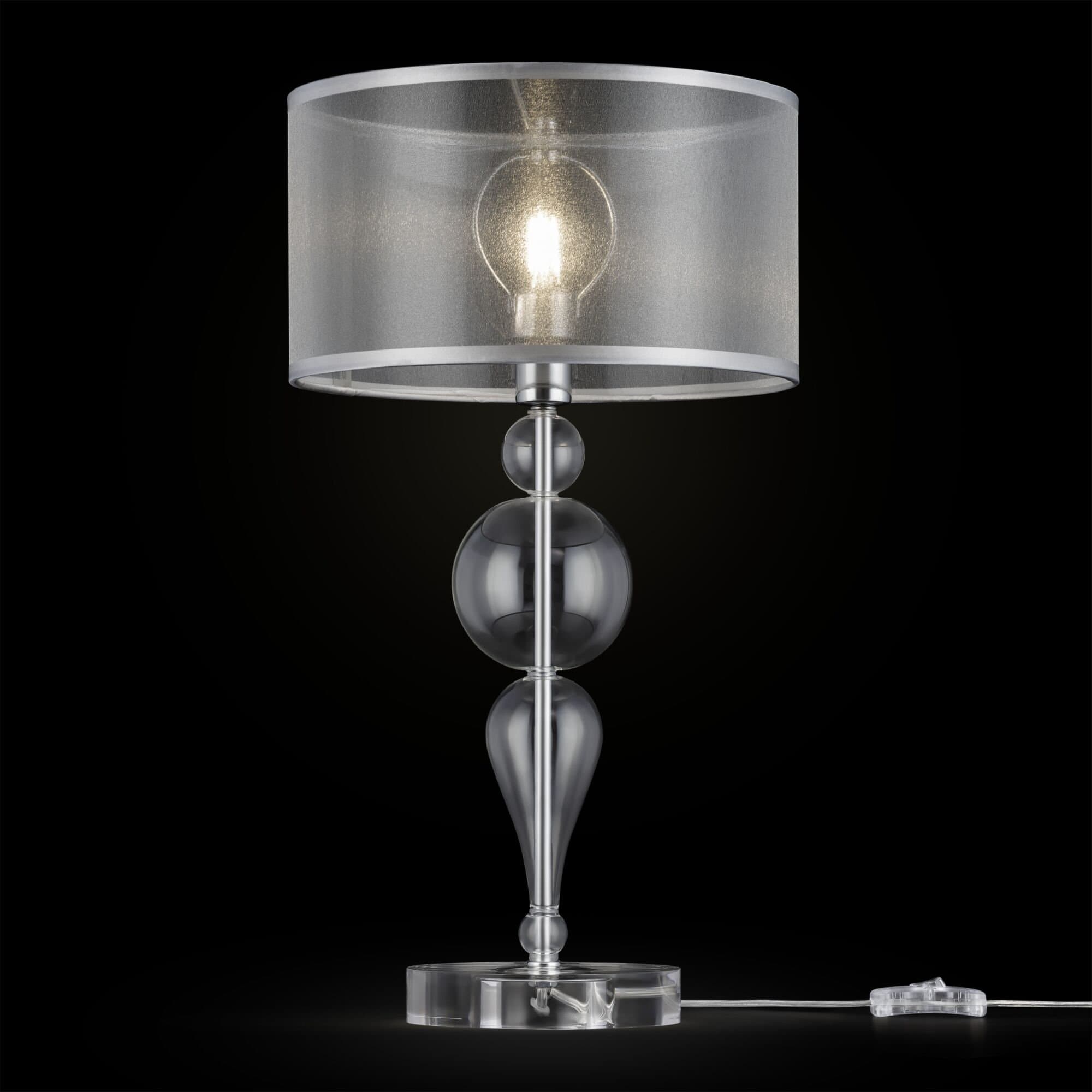 Maytoni Neoclassic Bubble Dreams Хром Настольная лампа 1xE14 40W MOD603-11-N — миниатюра 4
