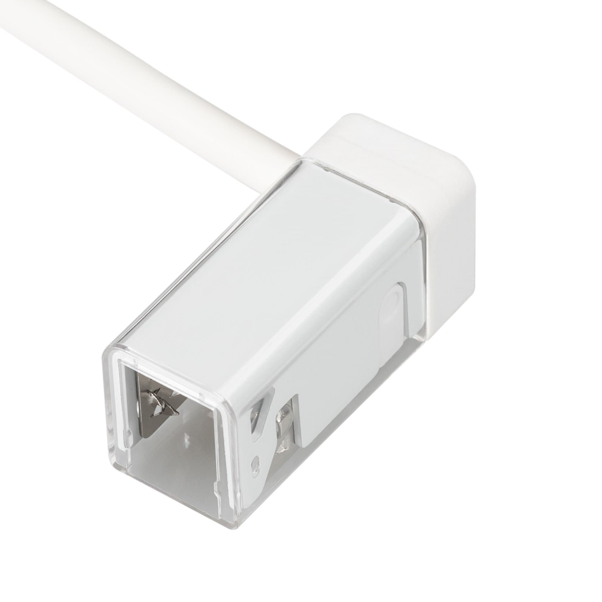 Arlight Коннектор питания ARL-MOONLIGHT-1712-CON-POWER-RR-WH (Пластик) 028054
