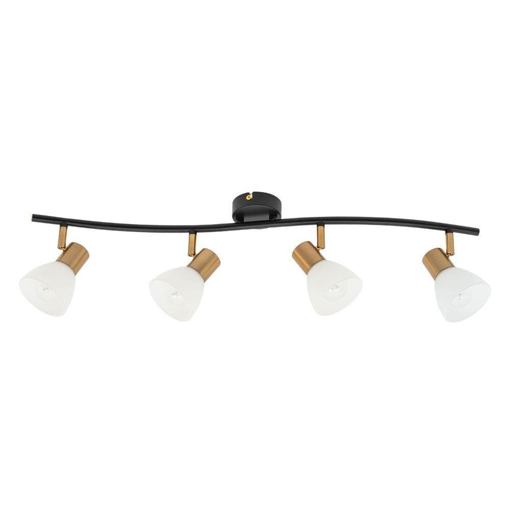 Arte Lamp FALENA Светильник потолочный лампа накаливания A3117PL-4BK — миниатюра 1