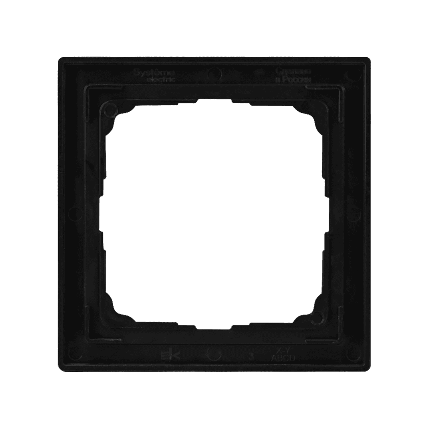 Systeme Electric ArtGallery Pure Металл Латунь Рамка 1-ая — миниатюра 2