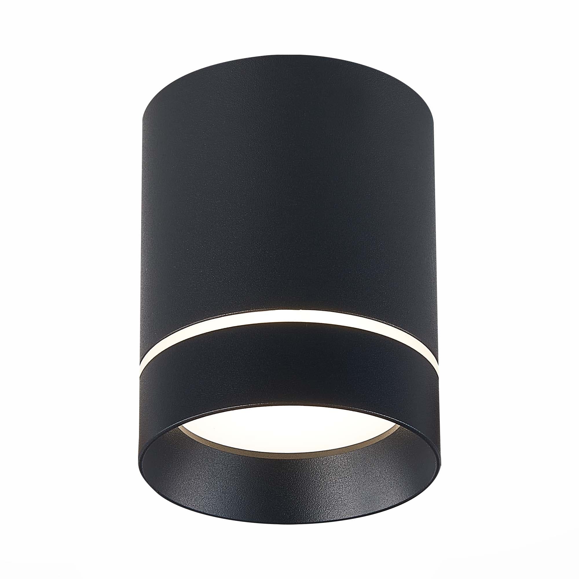 ST LUCE ST115.442.12 Светильник потолочный Черный LED 1*12W 4000K 840Lm Ra>90 120о IP20 D79xH100 170-240V