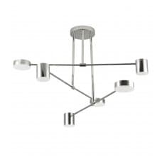Kink Light 07649-6A,02 Люстра Мекли хром d85 h45 Led 3*6W+3*8W (4000К)