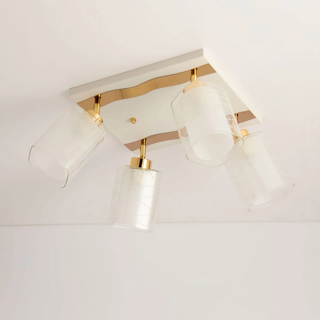 Citilux CL160142 Прима Белый+Золото Светильник Люстра — миниатюра 9