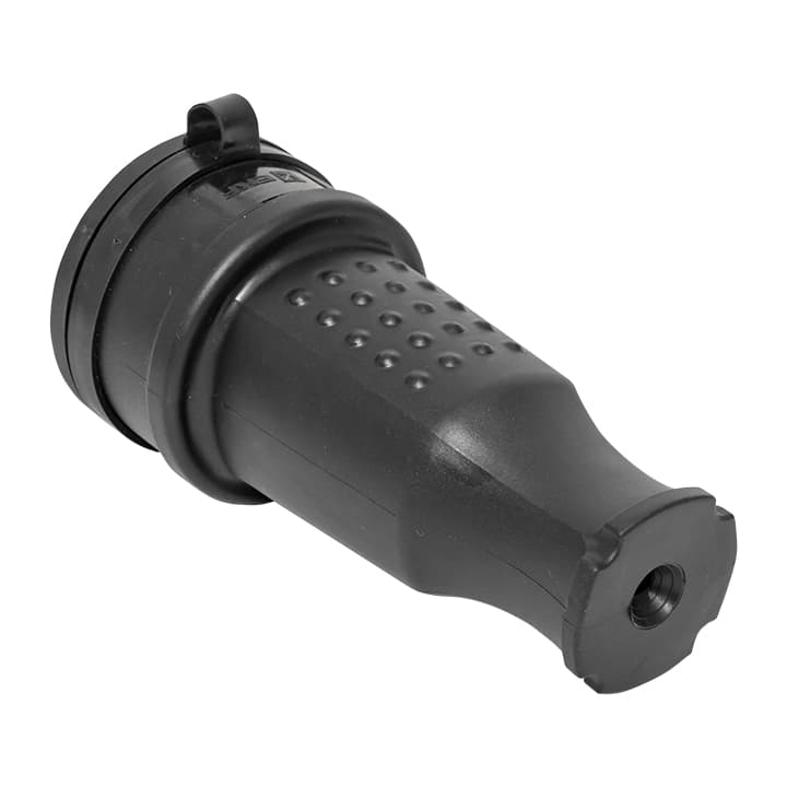 EKF Basic Розетка переносная с защитной крышкой каучуковая 380В 3P+PE 32A IP44 RPS-022-32-380-44 — миниатюра 9