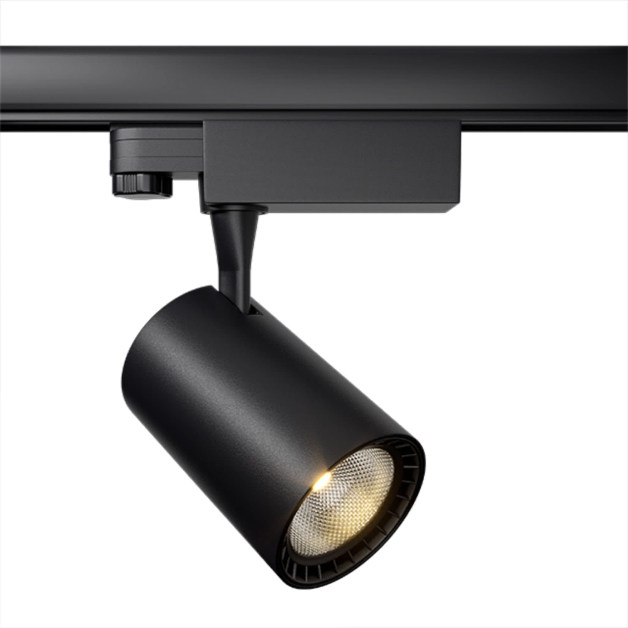 Maytoni 3 phase track system Черный Светильник трековый TR029-3-10W4K-B — миниатюра 3