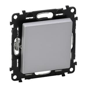 Legrand Valena LIFE DIY Алюм Выключатель 1-клавишный 10А 250В 752601 — миниатюра 2