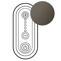 Legrand Celiane2 Графит Накладка светорегулятора 1000Вт (мех.67086) 067933 — миниатюра 2