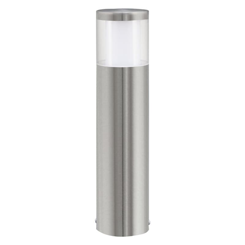 Eglo Светильник LED уличный напольный BASALGO 1, 1х3,7W (LED), H450, нерж. сталь/пластик 94278
