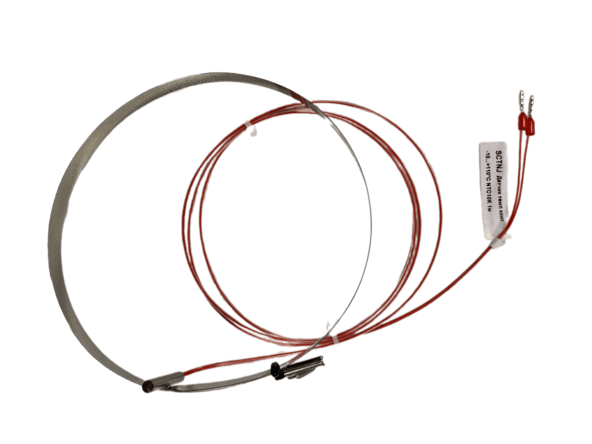 Systeme Electric Датчик температуры контактный, -10…+110°С NTC10кОм Ø15…100мм бескорп каб.1м