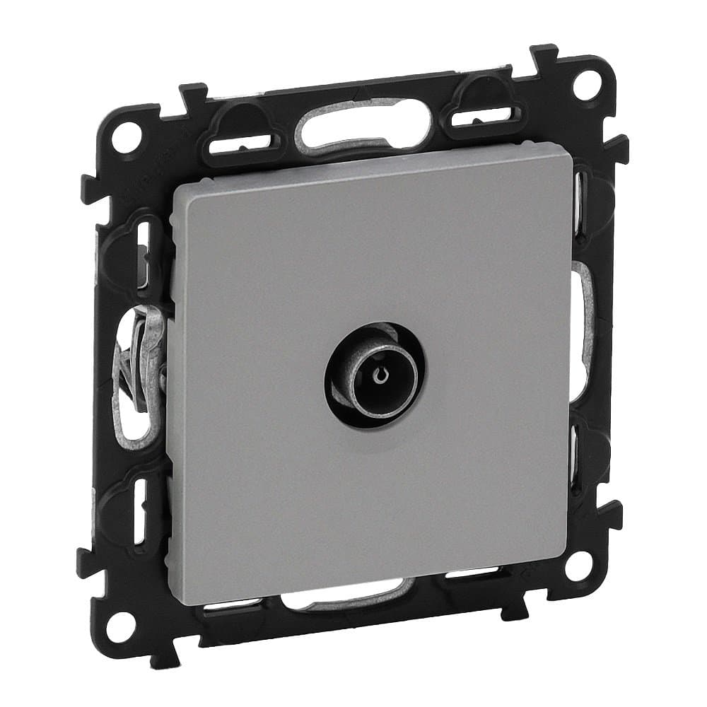 Legrand Valena LIFE DIY Алюм Розетка TV "звезда" 0-2400 МГц. 753651 — миниатюра 1