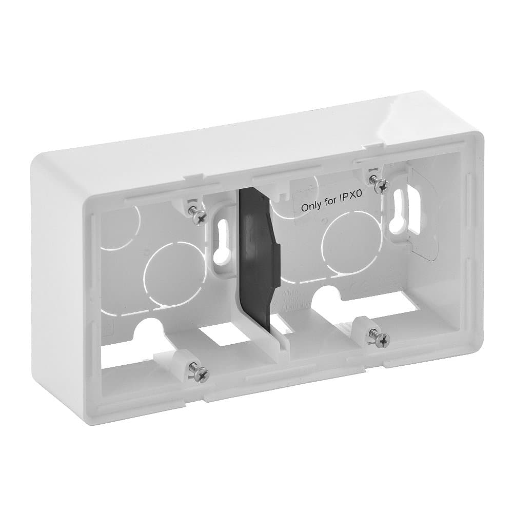 Legrand Valena LIFE Бел Коробка для накладного монтажа 2-ая 754192 — миниатюра 1