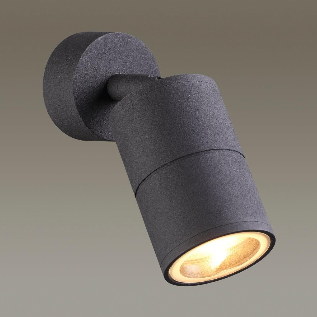 Odeon Light 4207/1C ODL20 223 черный/металл Потолочный светильник GU10 50W IP54 CORSUS — миниатюра 2