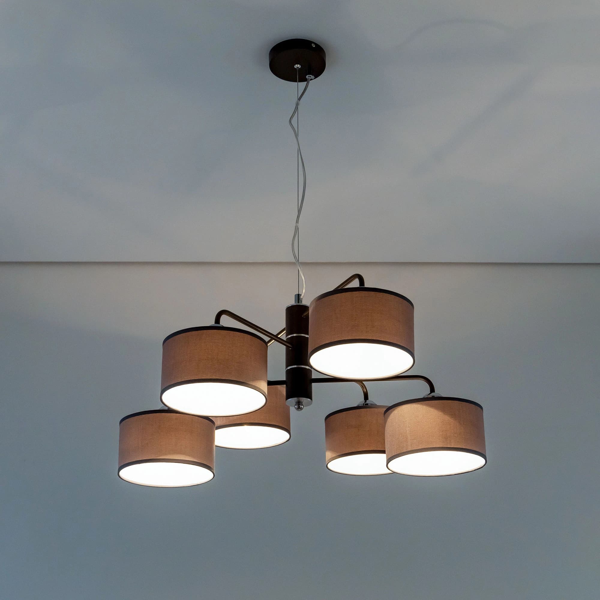 Citilux CL428261 Форма Кофе+Серый Люстра — миниатюра 5