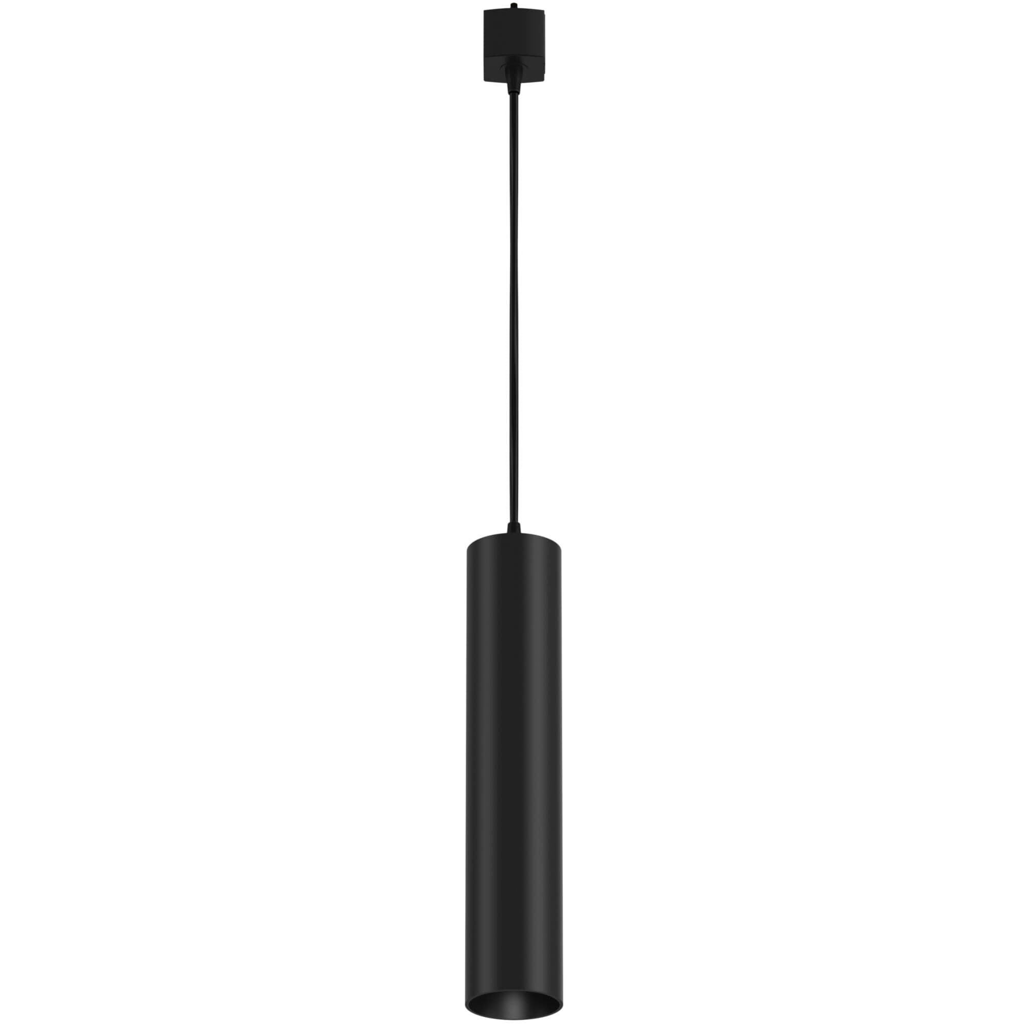 Maytoni Single phase track system Черный Светильник трековый TR025-1-GU10-B — миниатюра 2