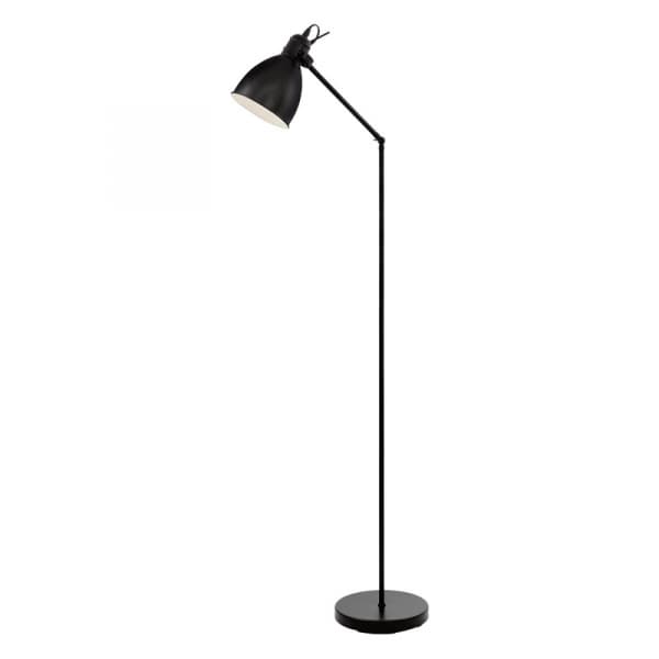 Eglo 49471 Торшер PRIDDY, 1х40W (E27), H1370, сталь, черный