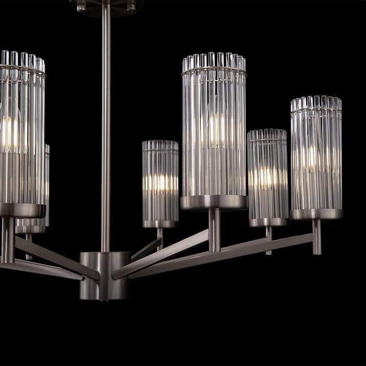 Freya Modern Никель Люстра FR5036PL-08N — миниатюра 7