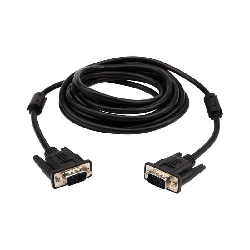 PROconnect Шнур VGA - VGA с ферритами, длина 1,8 метра, черный 17-5503-6