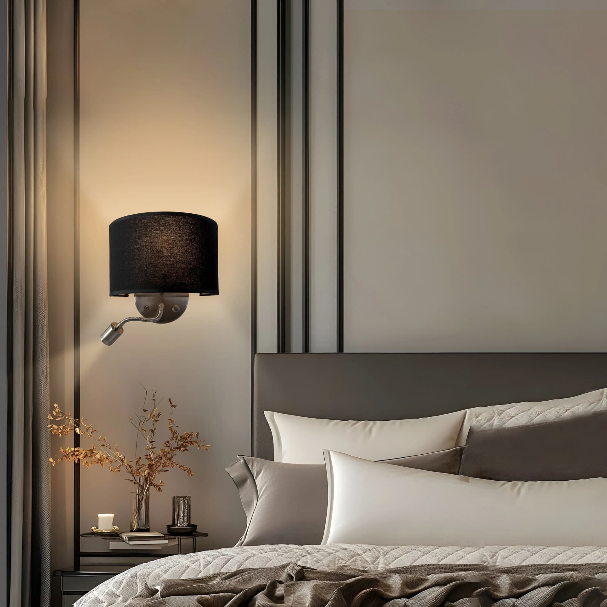 Citilux CL704305 Декарт Круг Хром.Мат+Черн. Светильник Наст. — миниатюра 13