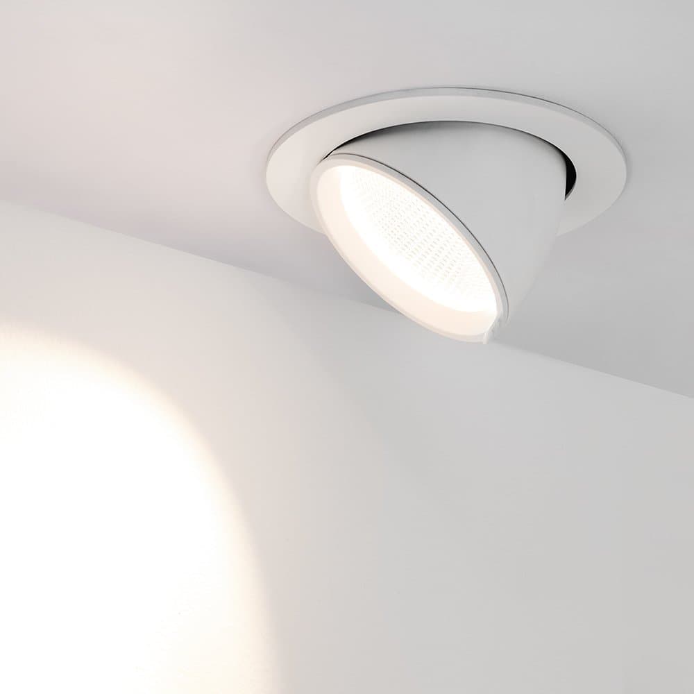Arlight Светильник LTD-EXPLORER-R130-20W Day4000 (WH, 38 deg) (IP20 Металл, 3 года) 024030 — миниатюра 2