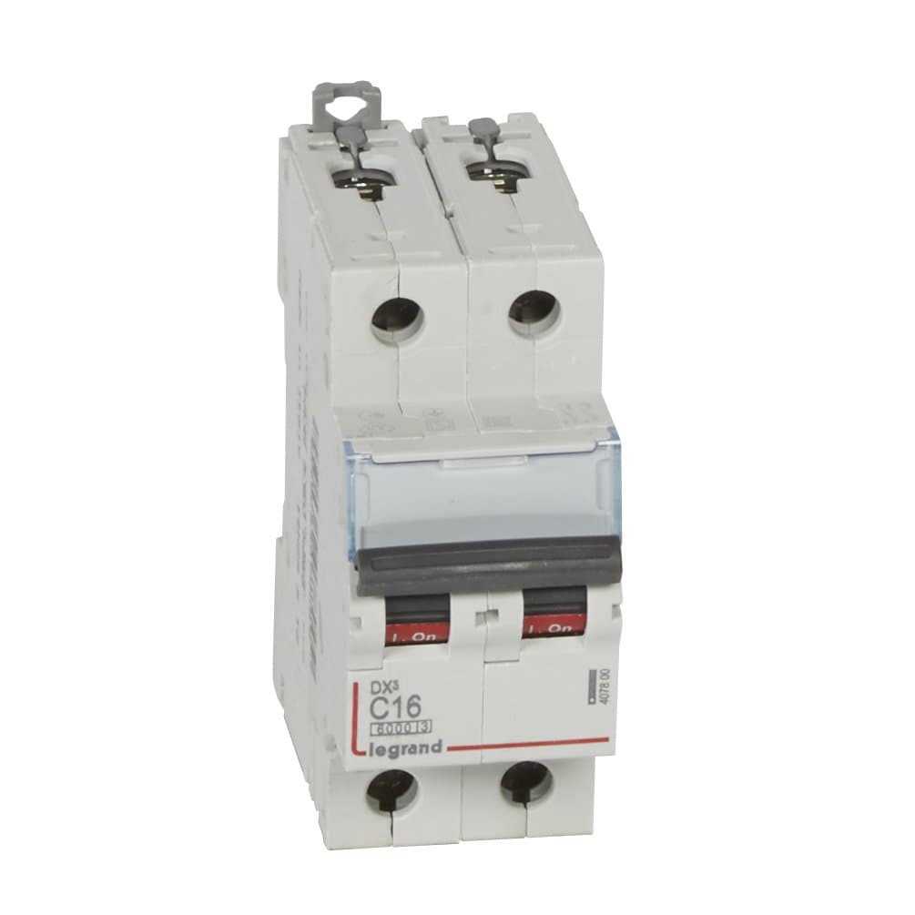 Legrand DX3-E Автоматический выключатель 2P 16А (С) 6000/10kA 407800 — миниатюра 1