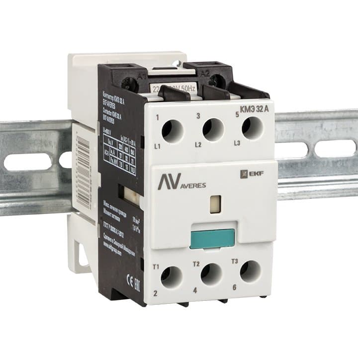 EKF Averes Контактор КМЭ 32А 230В АС — миниатюра 3