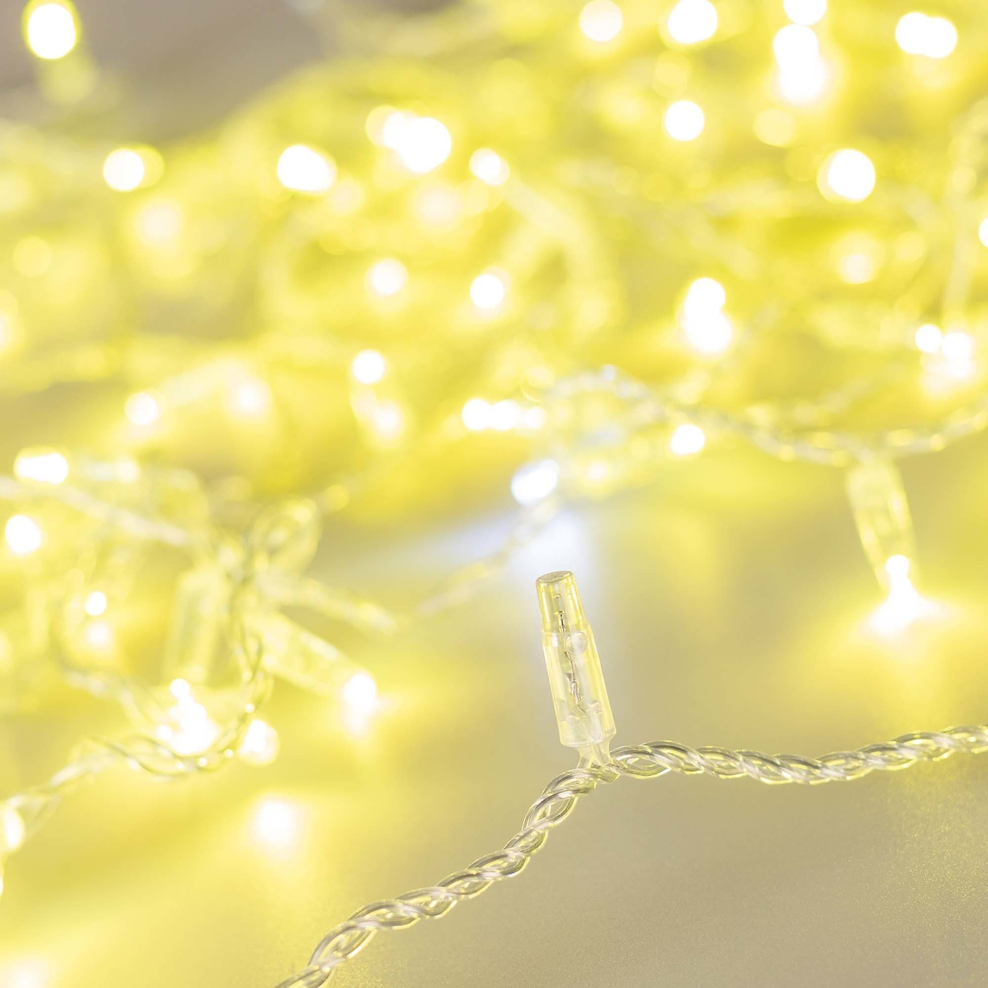 Arlight Светодиодная гирлянда ARD-STRING-CLASSIC-10000-CLEAR-100LED-FLASH Gold (230V, 7W) (Ardecoled, IP65) 025820