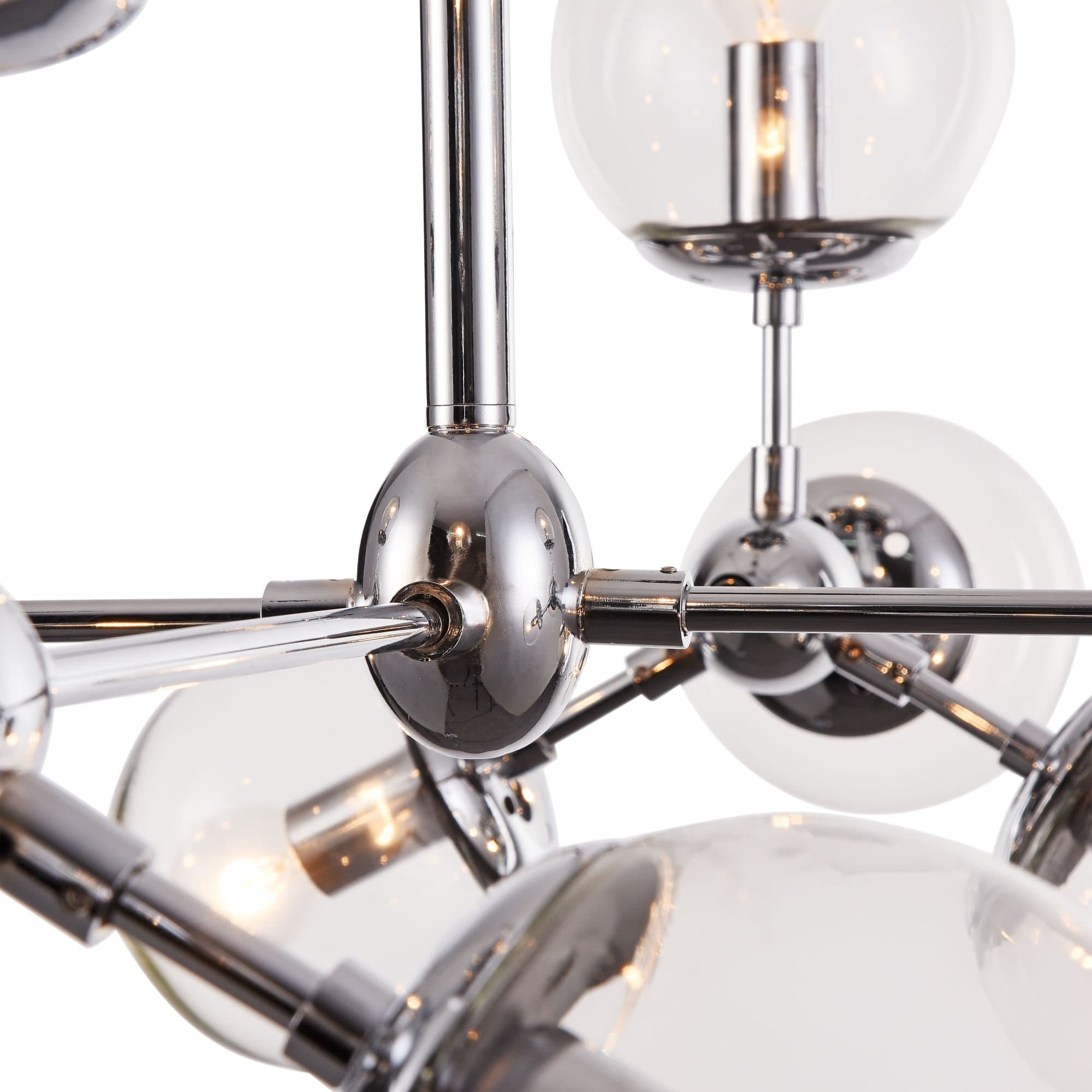 Freya Modern Richard Хром Подвесной светильник E14 60W FR5596PL-16CH — миниатюра 4