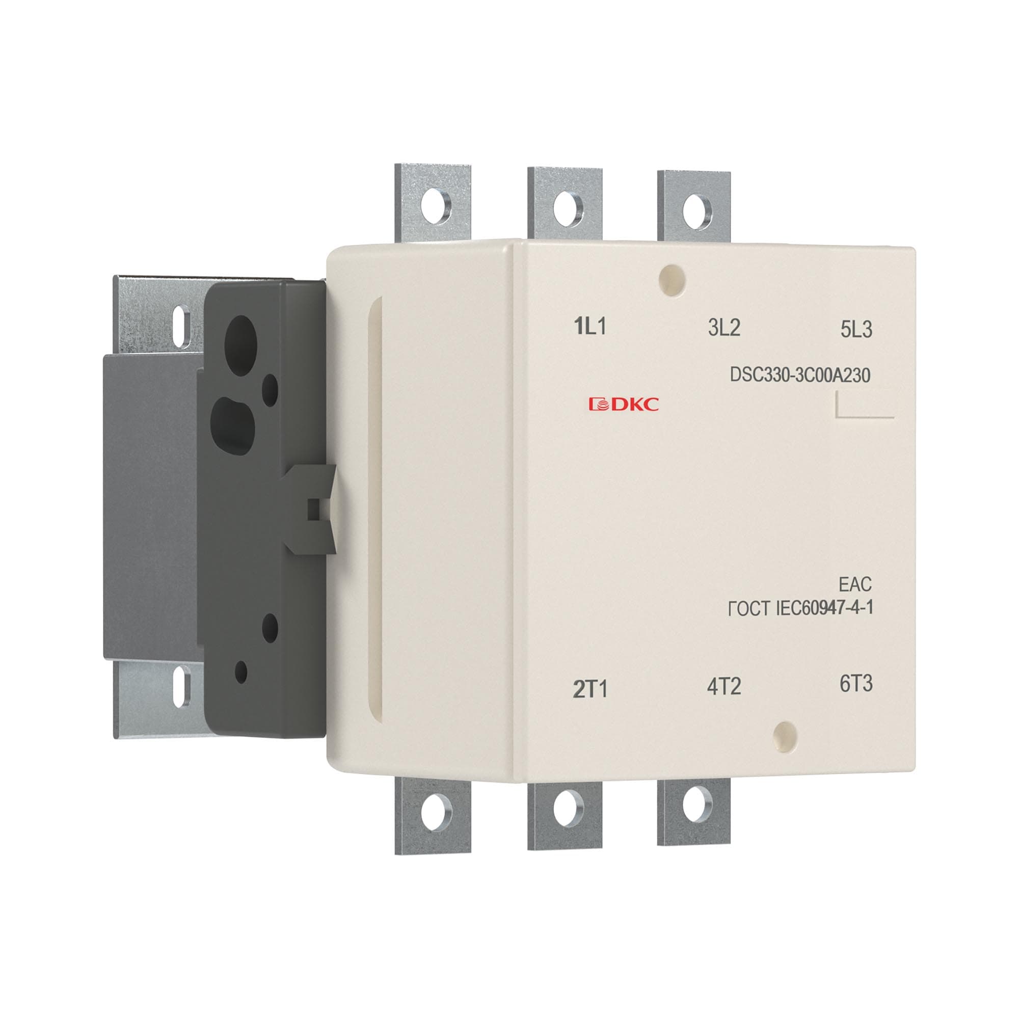 DKC Магнитный контактор DSC330-3C00A230 330А 160кВт (AC3) кат 220В AC