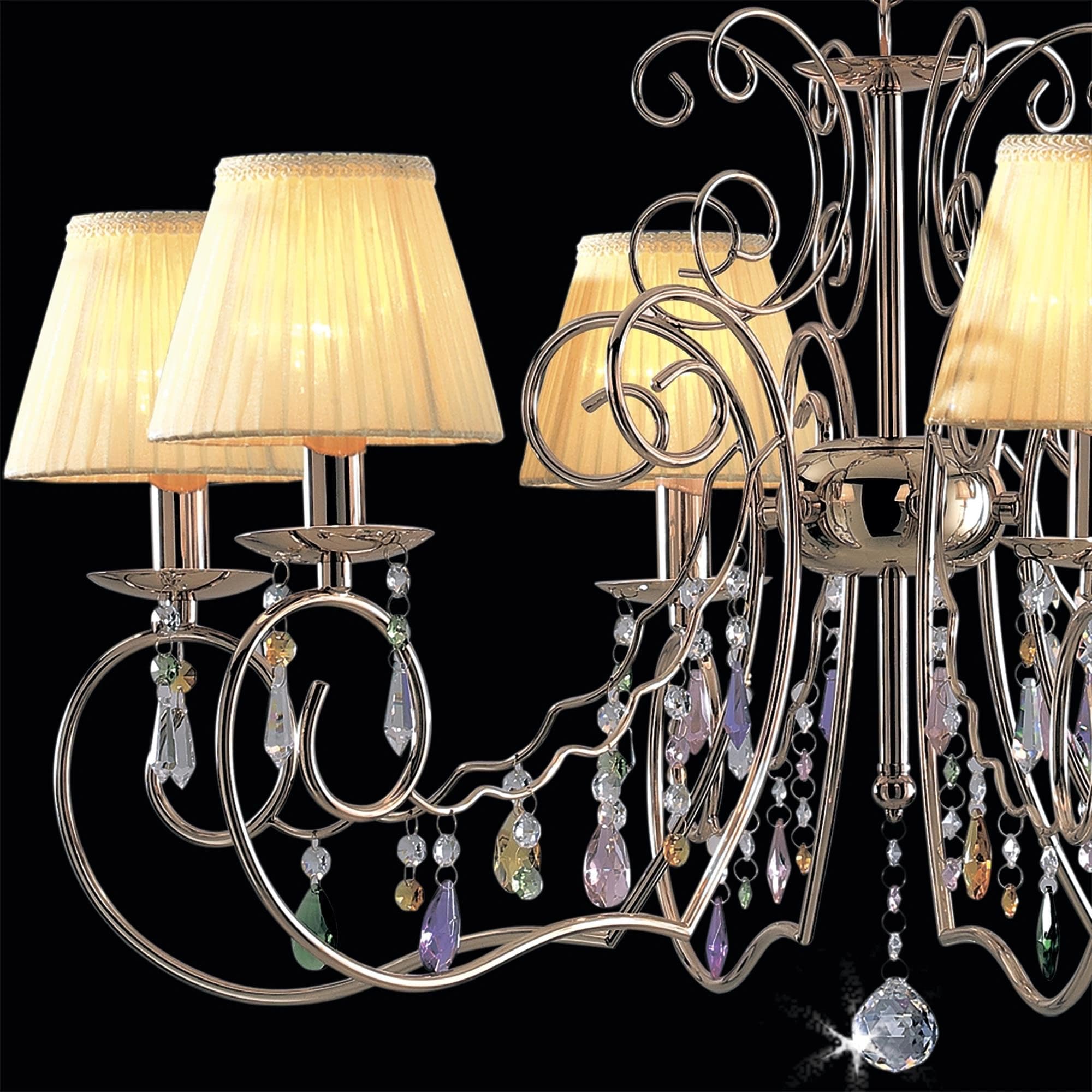 Citilux CL307162 Фиона Золото Светильник Люстра — миниатюра 3