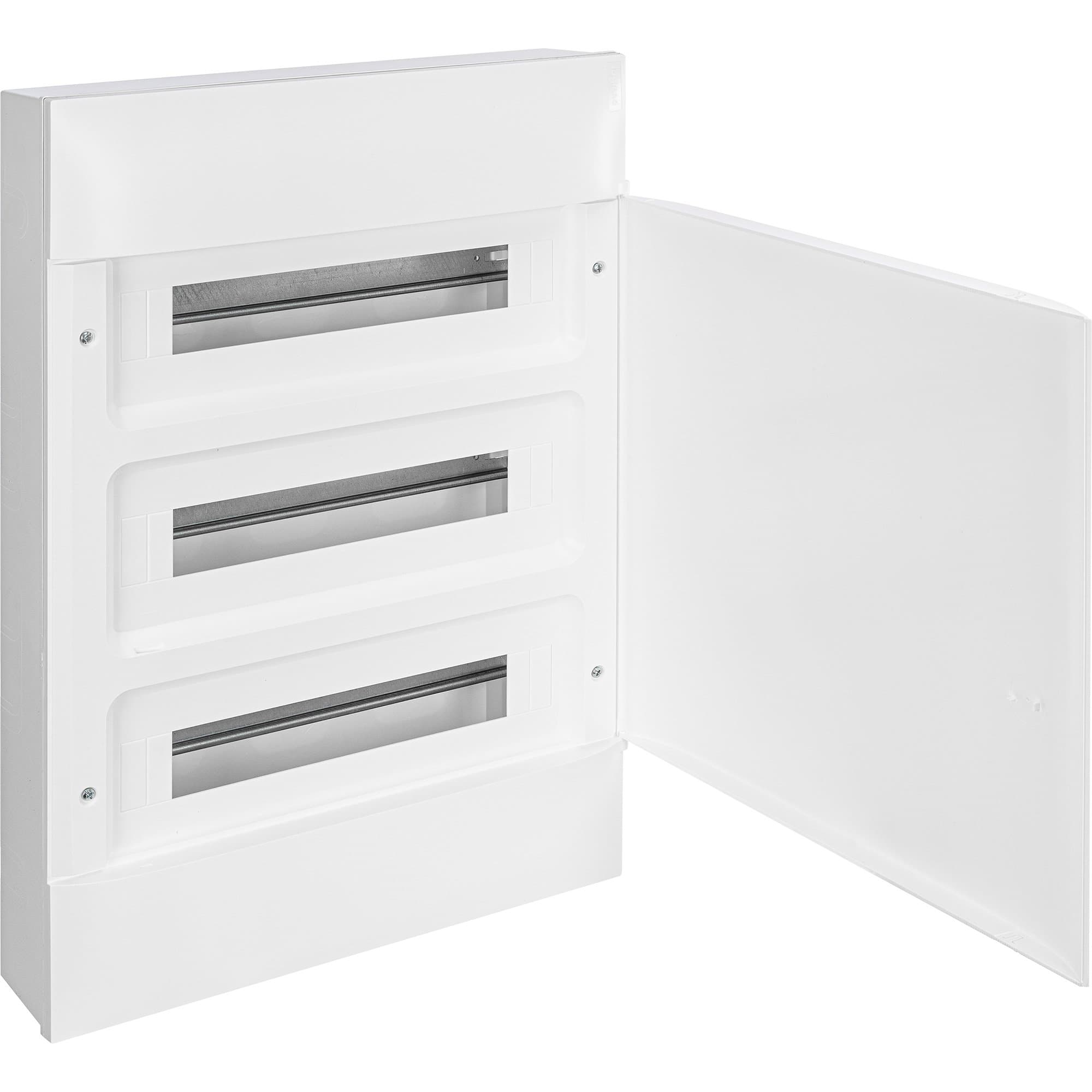 Legrand Practibox S Пластиковый щиток Навесной 3X18 Белая дверь 137608 — миниатюра 2
