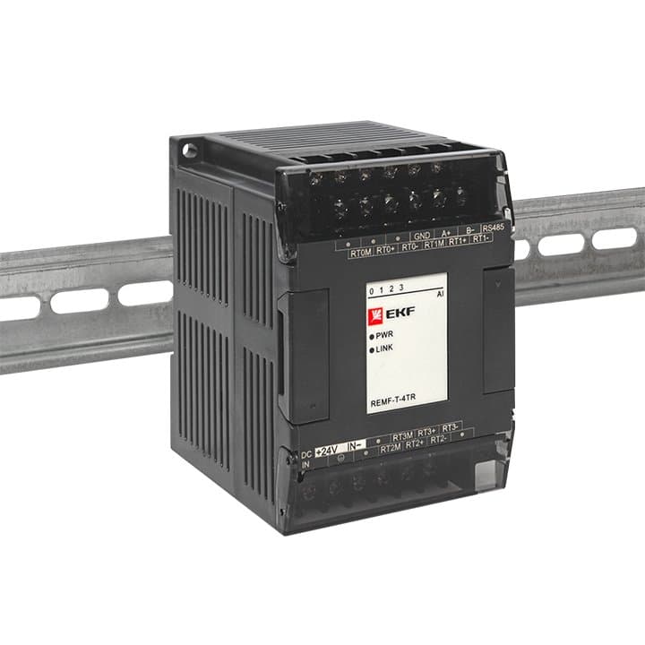 Модуль ввода термосопротивлений REMF 4 PRO-Logic EKF — миниатюра 3