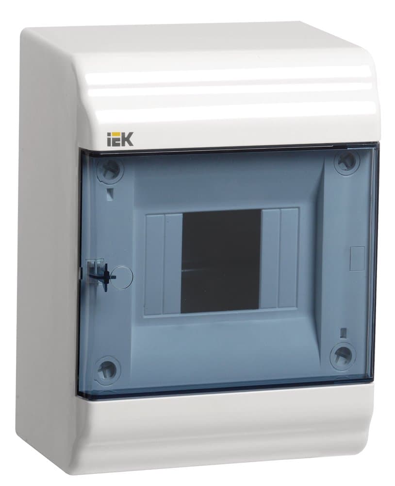 IEK PRIME Корпус пластиковый навесной ЩРН-П-6 белый IP41 — миниатюра 2