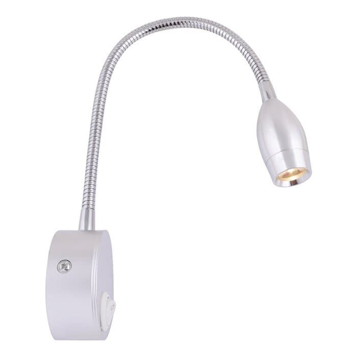 Arte Lamp Picture Lights Led Серебро/Серый Подсветка для картин 3W LED 1x240lm A7005AP-1SS