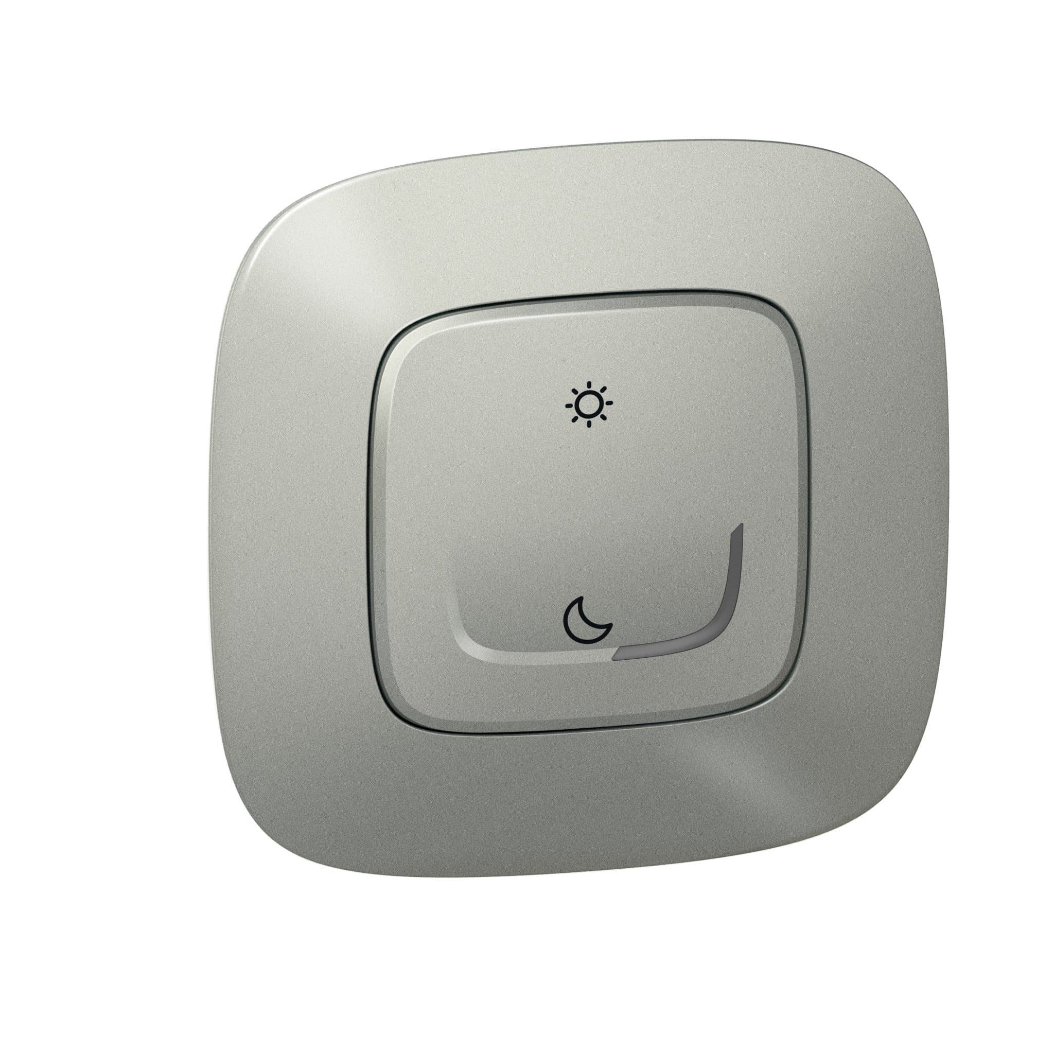 Legrand NETATMO Valena ALLURE Алюминий Выключатель "День/Ночь" беспроводной 752789