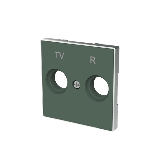 ABB SKY Комодоро Накладка для TV-R розетки, серия SKY, цвет Комодоро 2CLA855000A1901 — миниатюра 2