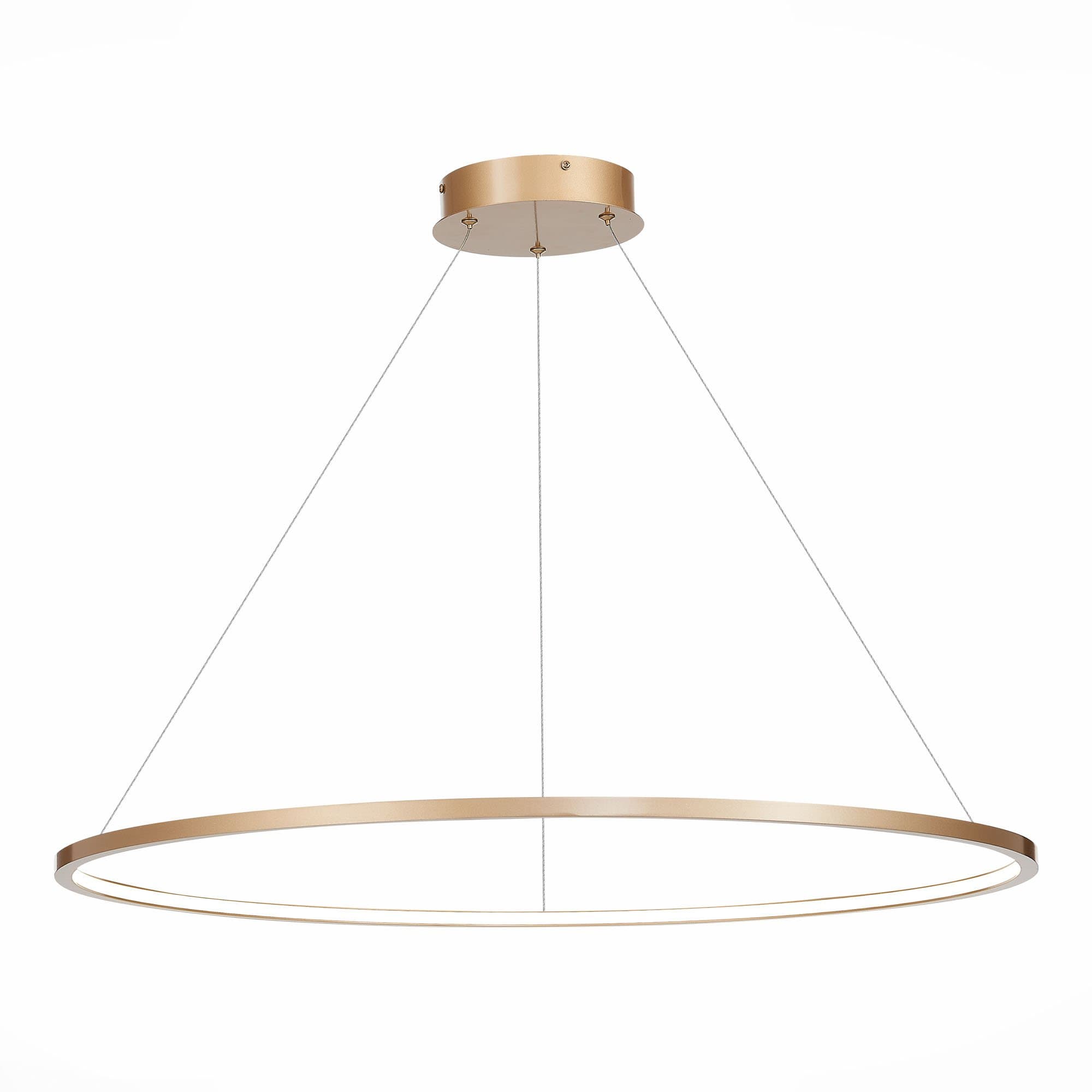 ST LUCE ST603.243.46 Светильник подвесной Золотистый/Белый LED 1*46W 4000K