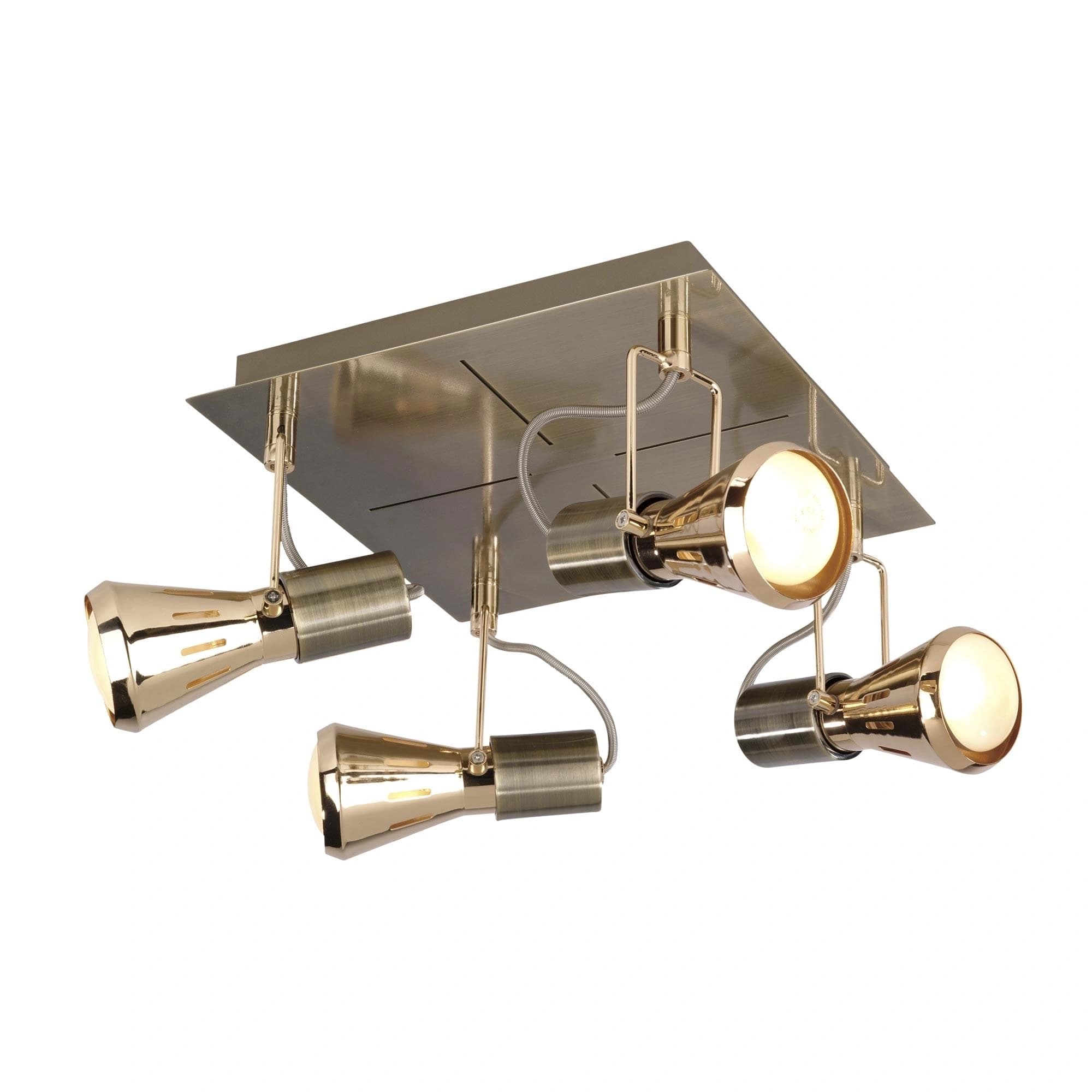 Citilux CL527543 Марс Бронза+Зол. Светильник Наст.-Потол. — миниатюра 1