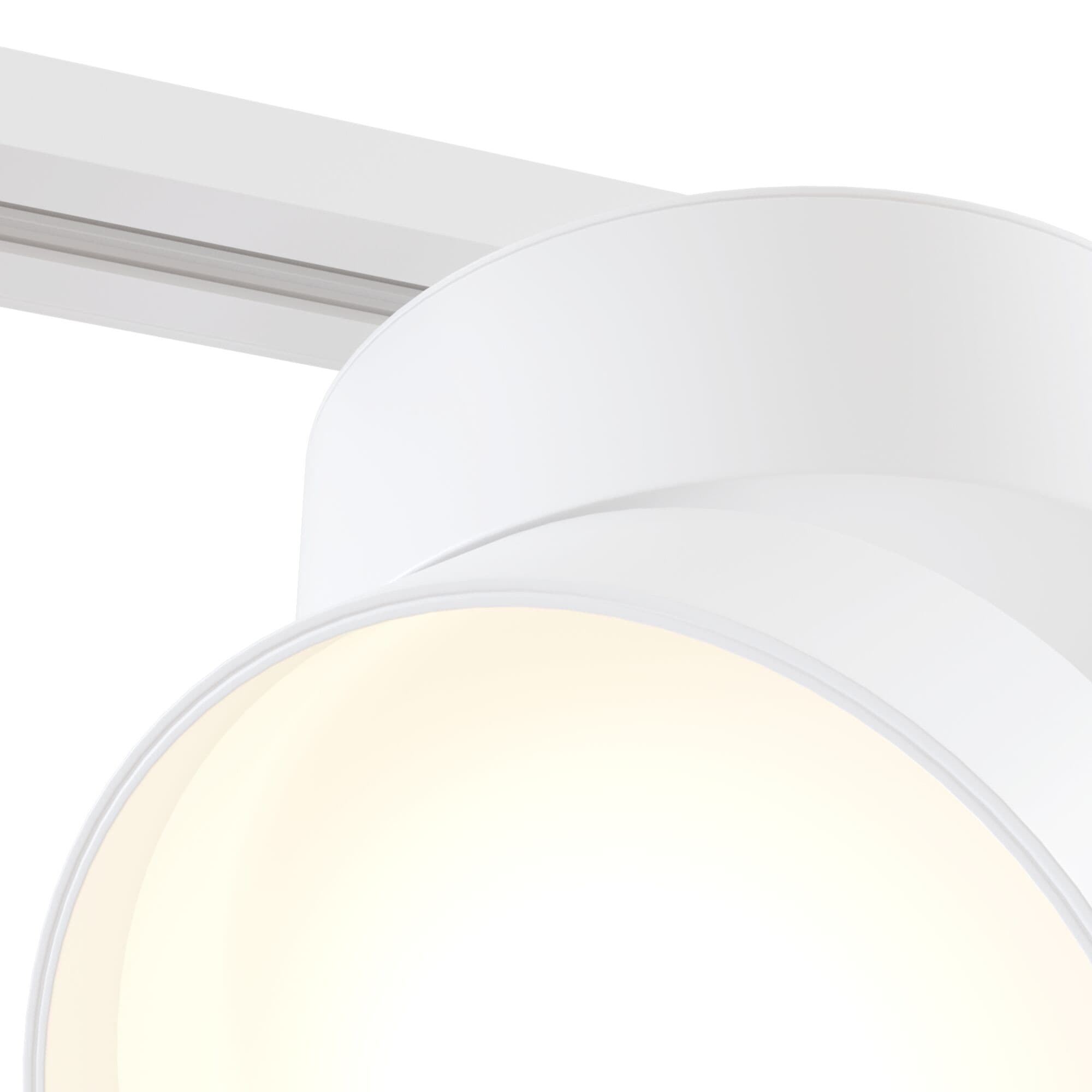Maytoni Single phase track system Трековый светильник Белый TR007-1-18W3K-W4K — миниатюра 5