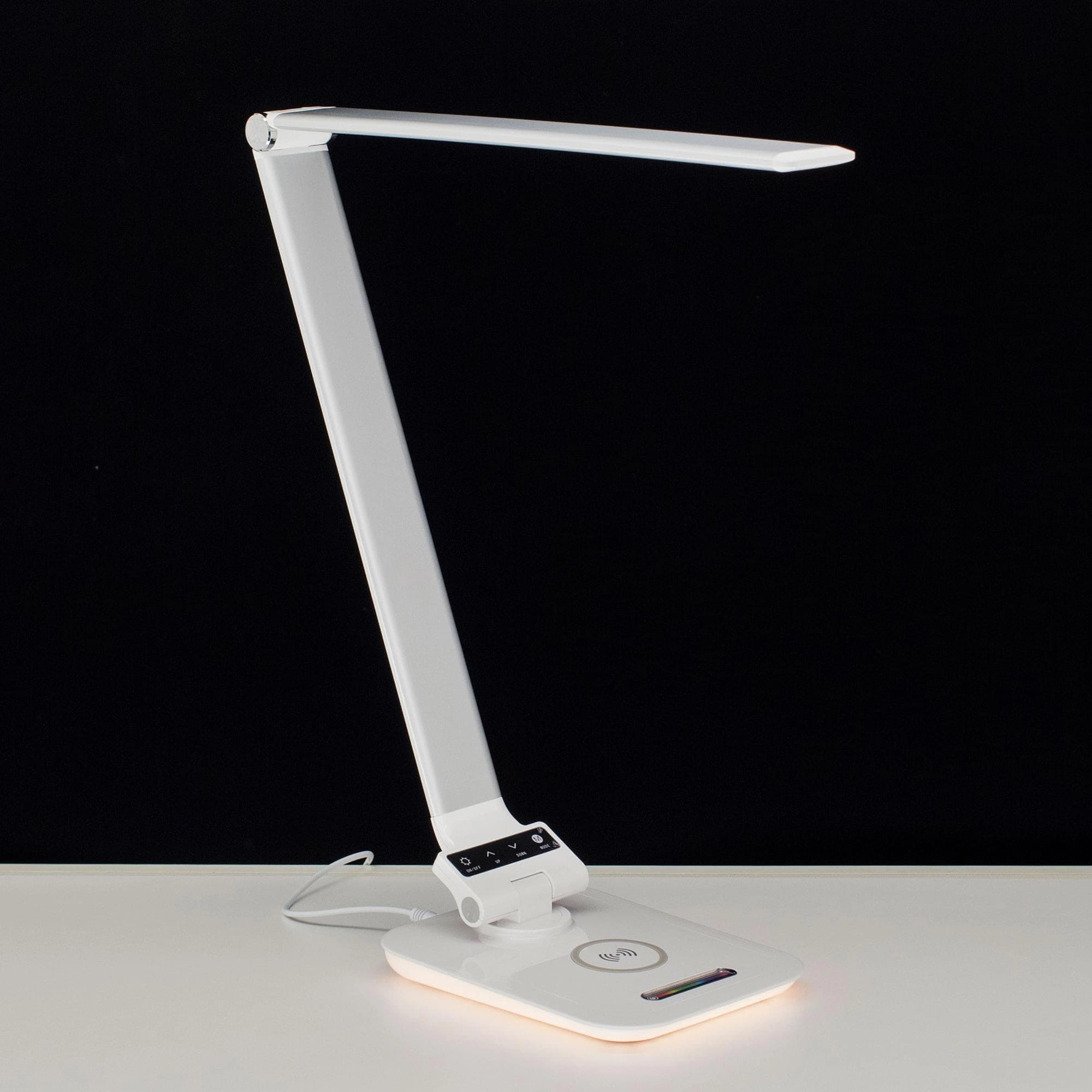 Citilux CL803011 Ньютон Бел-Серебр, RGB+USB+Qi — миниатюра 11
