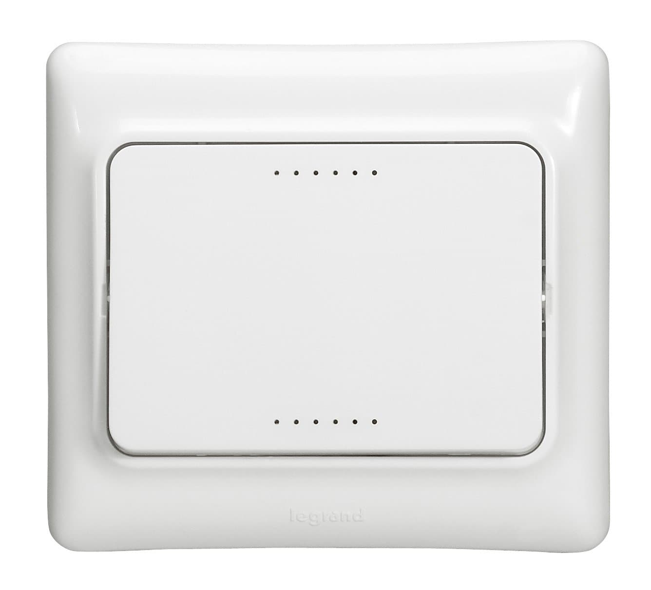 Legrand Kaptika Белый Выключатель 1-клавишный с/п 782101