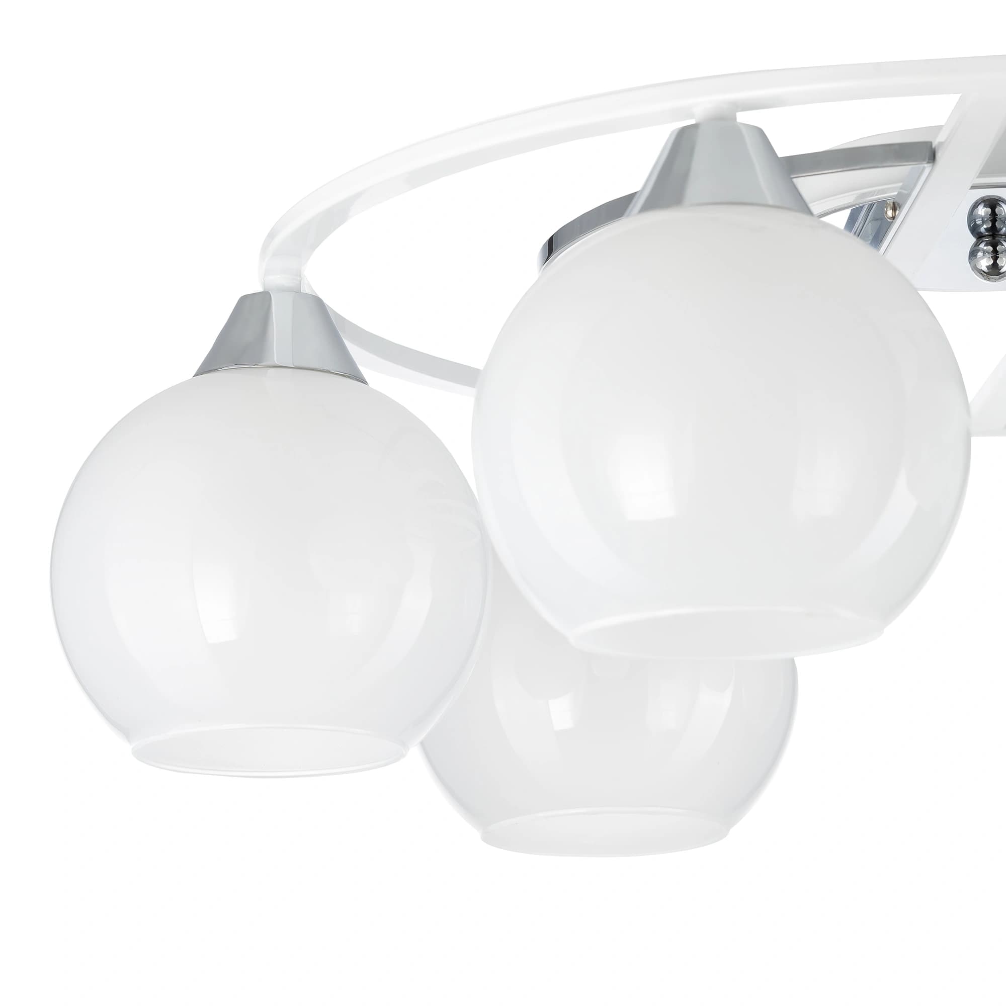 Citilux CL121160 Отто Белый+Хром Люстра — миниатюра 6