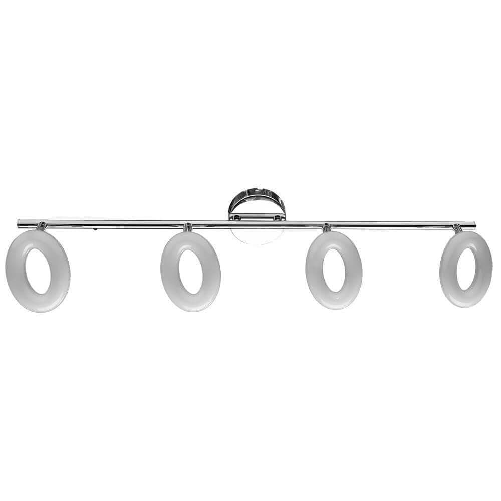Arte Lamp Ciambella Хром/Белый Спот 4x4W 4xLED 4x320lm A8972PL-4CC — миниатюра 1