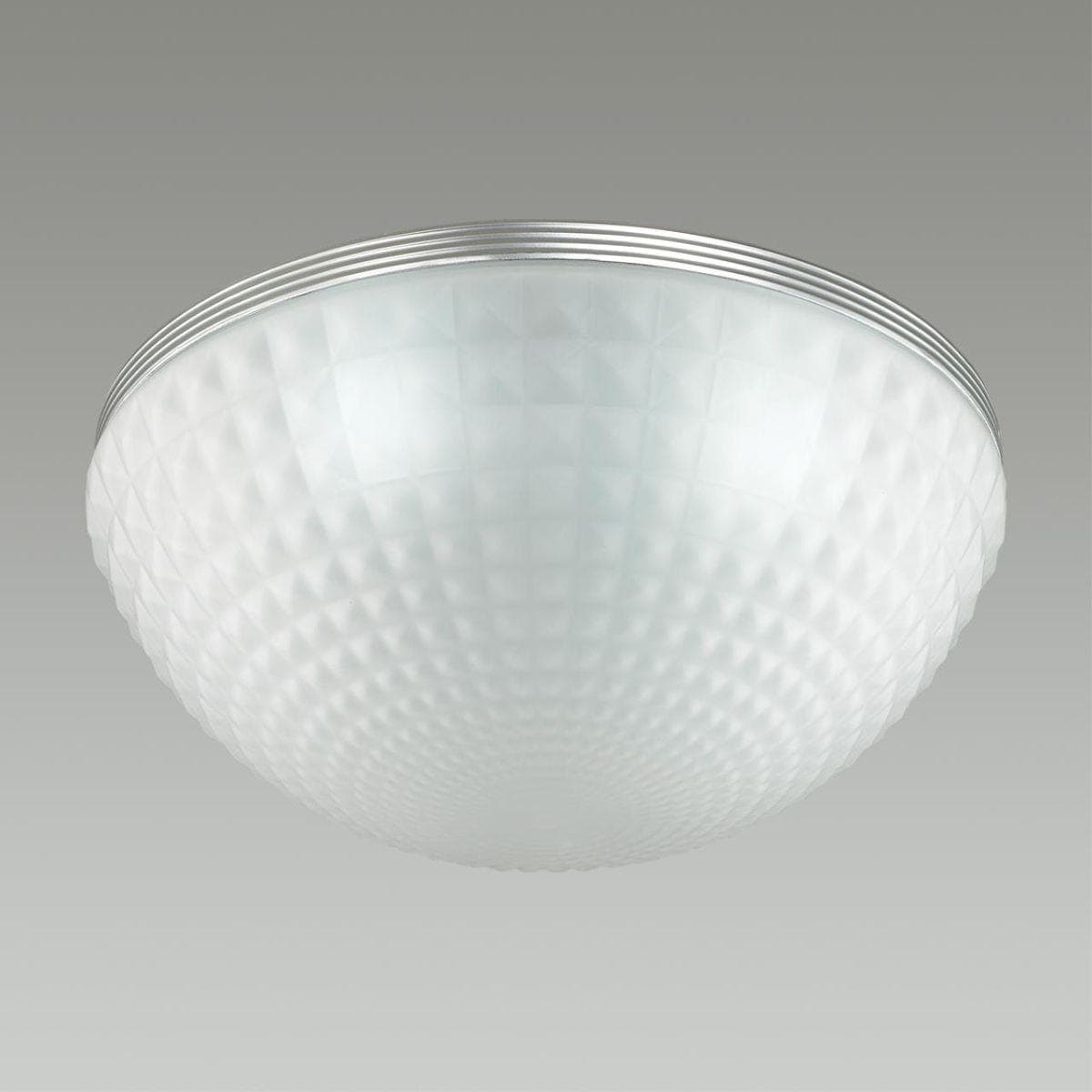 Odeon Light 4937/4C MODERN ODL22 517 серебритстый/белый/стекло Потолочный светильник E14 4*40W MALAGA — миниатюра 4
