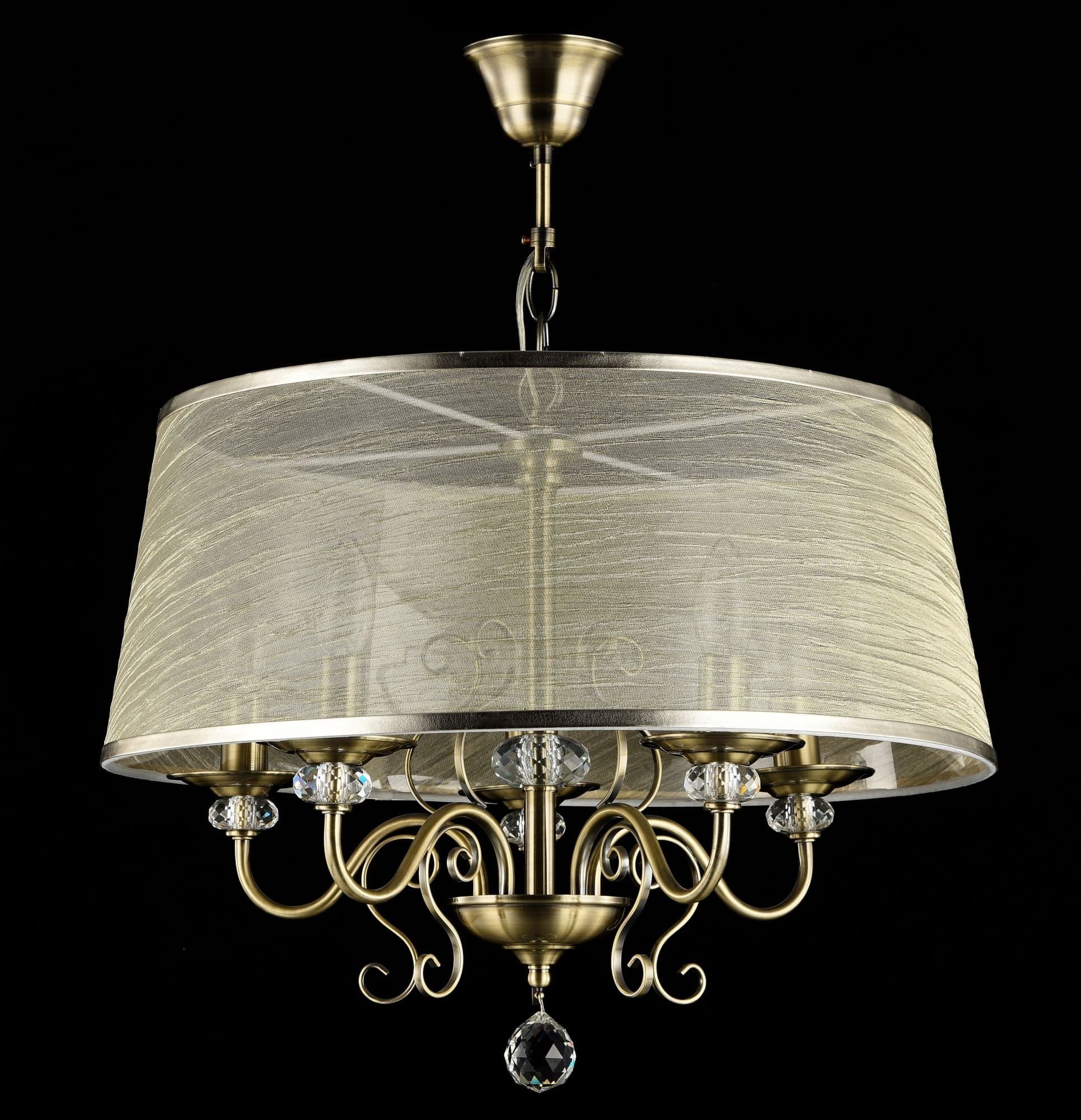 Freya Classic Driana Бронза Антик Люстра E14 40W FR2405-PL-05C-BZ — миниатюра 3