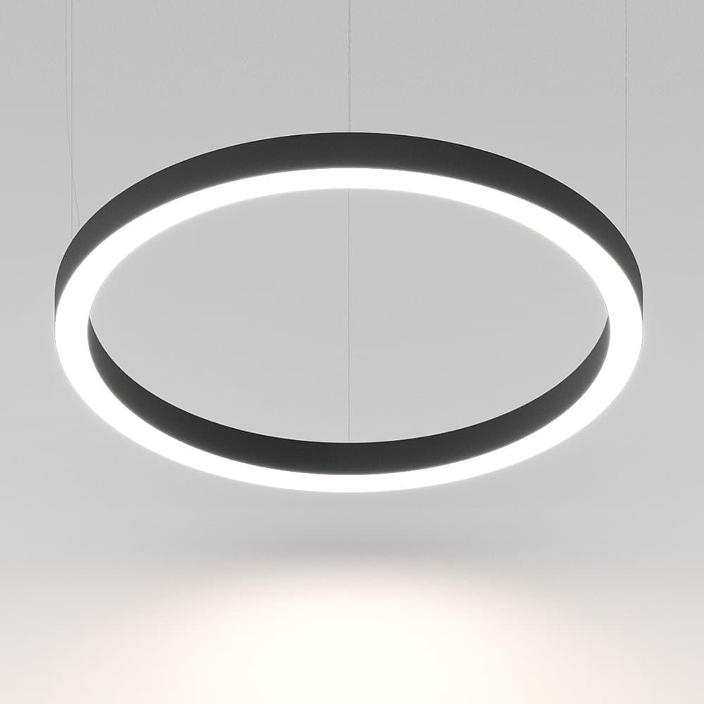 RINGI 50 S 27W 4000K Ra80 220V IP20 (1-10V) / Светильник LED, 620мм (подвесной) (Briaton) ЧЕРНЫЙ 007S-27W4K-620BK DIM